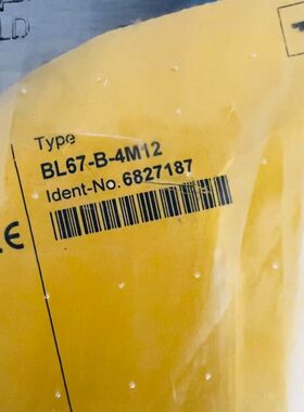 【顺庆】BL67-B-4M12图尔克模块【议价】