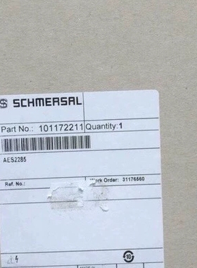 【顺庆】Schmersal 101172211 施迈赛全新安全继电器【议价】