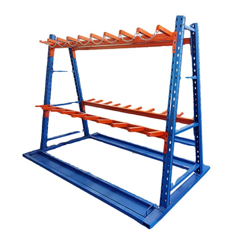 九实A字悬臂式货架双面管材铝材钢材型材库房托U臂货架仓库重型