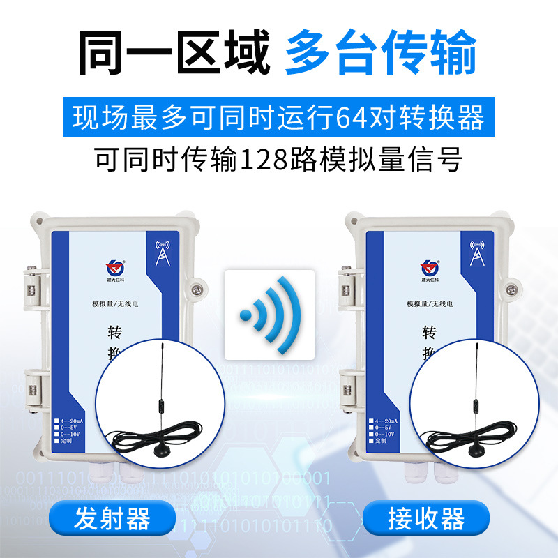 速发厂促模拟量转无线电采集转换器模块免布线无线Q传输高精度420