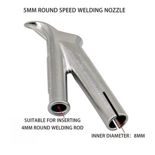 Weldping Nozzle Vinyl Set For Speed Triangular 4Pcs Round