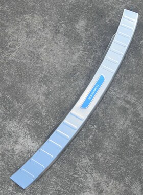 适用于2016-1k8款宝沃BX7不锈钢后保险杠踏板 宝沃BX7外置后护板