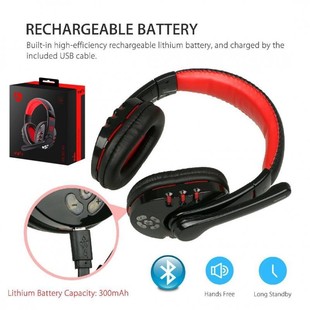 New Headset Gamer Wireless Byluetooth Gaming Headphone Big E