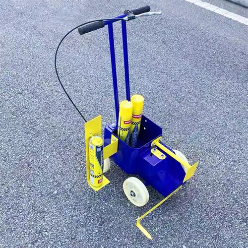 热销画线车油漆简易划线机停车场B车位驾校仓库马路道路地面标划