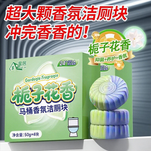 栀子花香厕所卫生间马桶洁厕宝洁厕灵蓝泡泡清洁剂除臭去异味留香