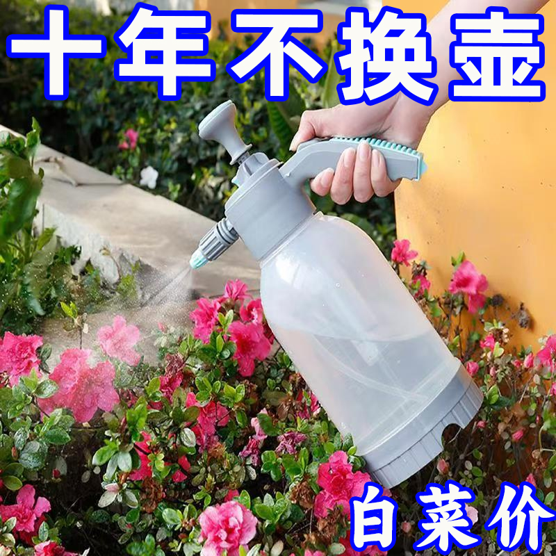 手动气压式喷壶喷雾器水壶家用