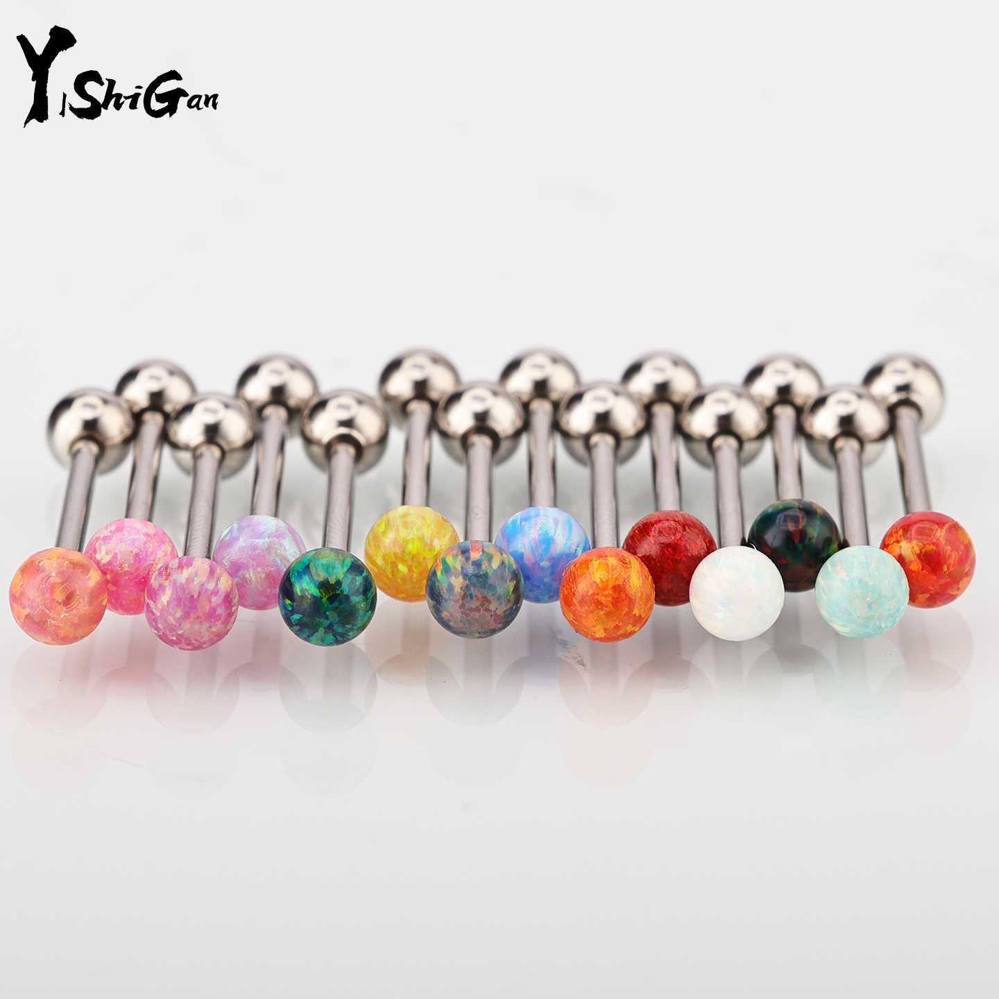 钛钢1.6mm澳宝好看小众舌钉舌环