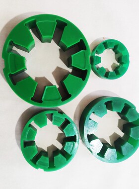 牛筋联轴器缓冲垫圈10R20R30R40R50R60R70R80R聚氨酯梅.花垫弹性