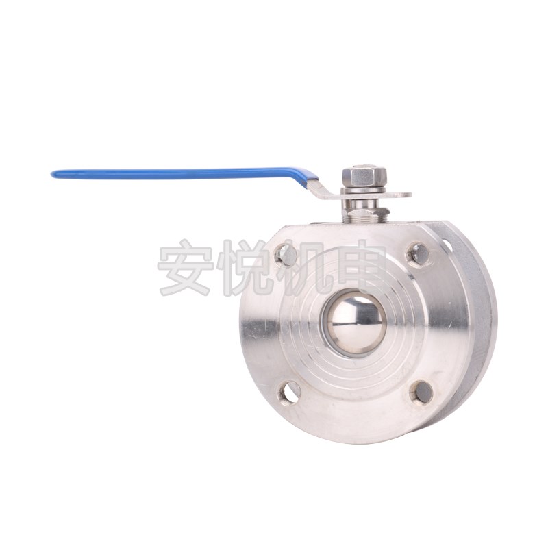 Q71F-16P 304/p316L不锈钢意大利式超薄型对夹式法兰球阀DN15-200