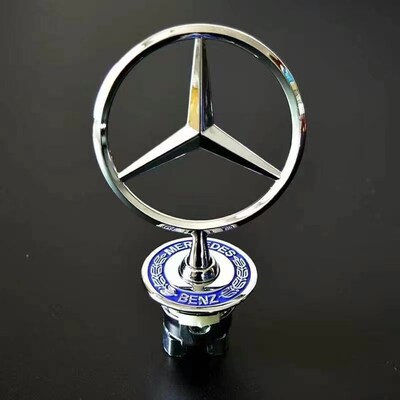 立标引擎盖E/C/S级E300L S350 C200L C180 S260L改装车头标志