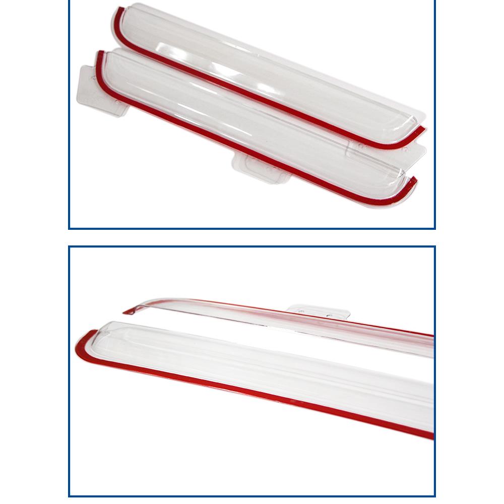 适用解放J6P晴雨挡车窗挡雨眉J6ML风挡立柱车门前挡雨条防雨装饰