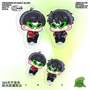 卡通版Q版运动员明星贴画行李箱手机壳记事本手账油箱盖防水贴纸