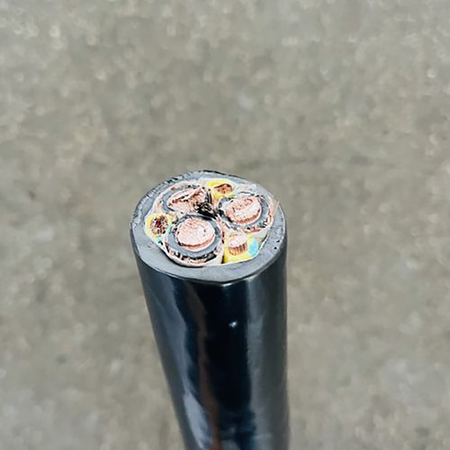万邦YQT-G卷筒电缆 3×6+3×4 行车起重机港机专用高柔性电缆