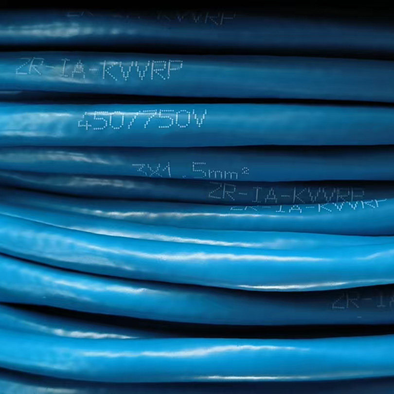 万邦ZR-IA-KVVRP阻燃本安屏蔽控制软电缆450/750V仪表信号控制线