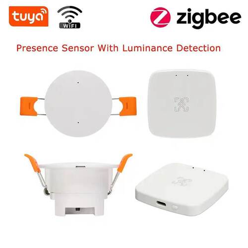 tuyawifi人体存在感应器zigbee3.0协议远程手机app语音速卖通