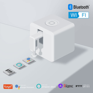 涂鸦智能zigbee蓝牙手指机器人开关按钮IFTTT语音远程控制Alexa
