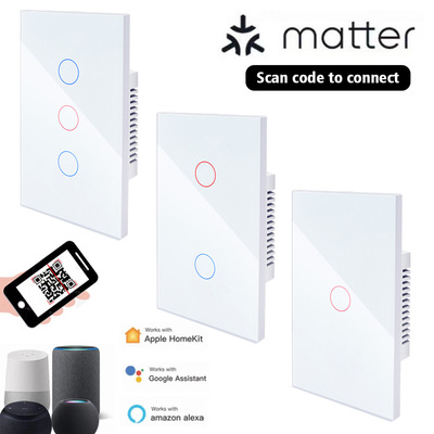 matter智能开关美规HomeKit触摸