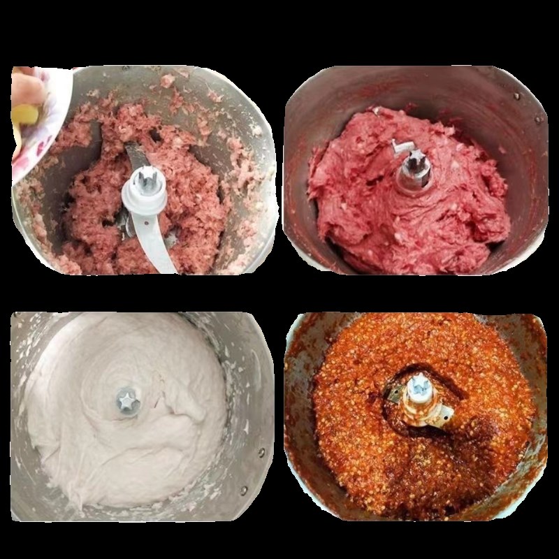 德国品牌新款绞肉机家用商用大容量打G饺子馅喂鸡搅拌机鱼丸和面