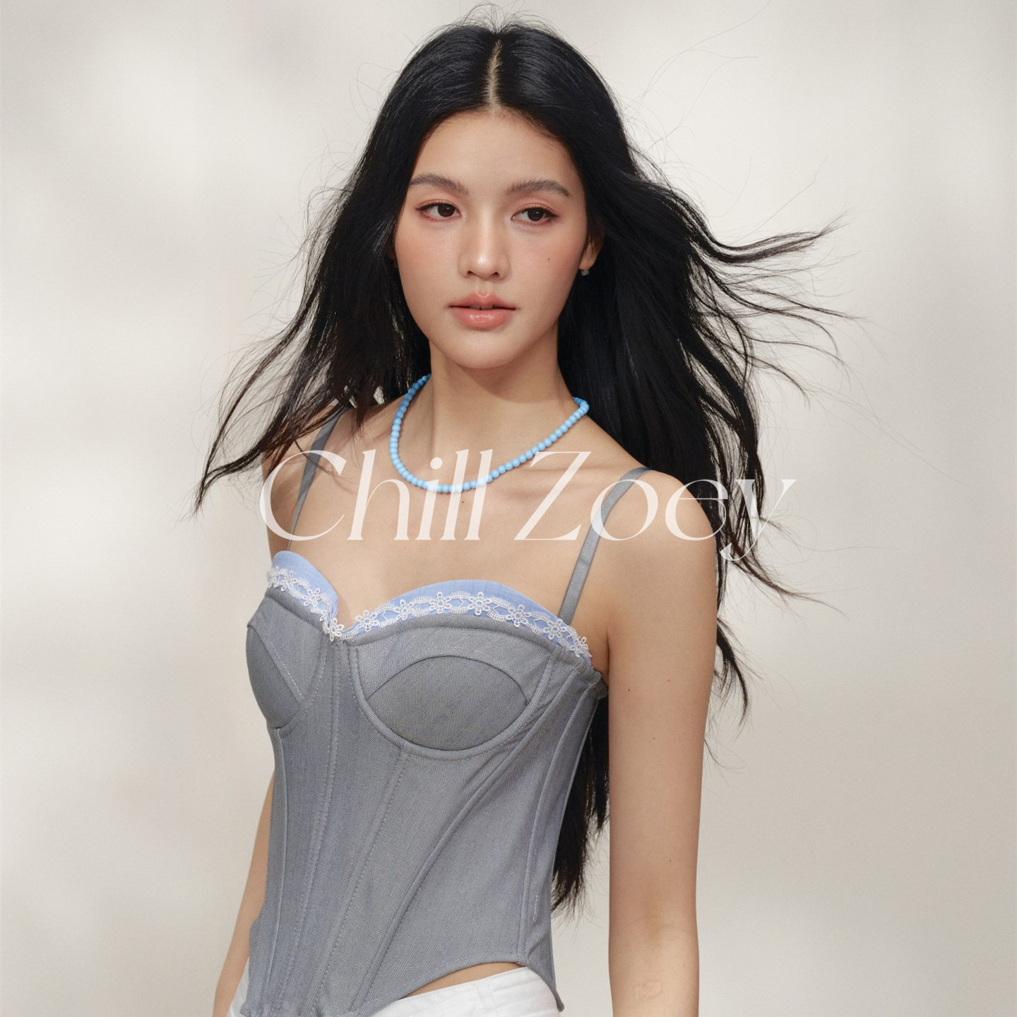 CHILL ZOEY歌剧魅影鱼骨背心女2026新款修身显瘦蕾丝吊带内搭外穿