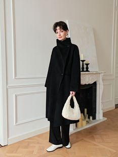 小众轻奢时尚 外套女春冬新款 CHILLZOE大翻领长款 大衣 12.7上新