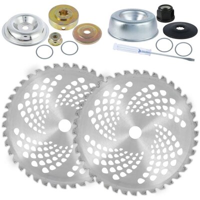 10Inch 40T Grass Trimmer Head Blade Lawn Mower SCutter Repla