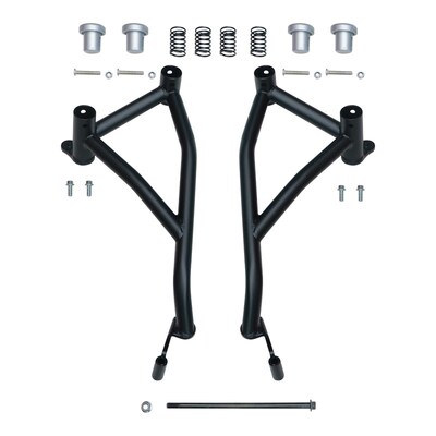 适用隆鑫无极660lRR摩托车LX650GS双头护杠保险杠防摔特技杠改装