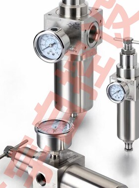 316不锈钢过滤调压阀 空压机油水分离器 SFRL-400-03 SFRWL-400-0