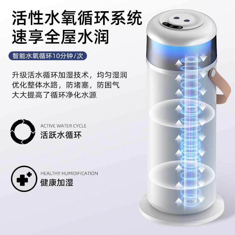【语音加湿器】智能定时声控3.5L大容量办公卧R室大雾量双喷补水