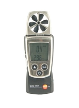 德图 迷你风速仪叶轮式t410-1 05C604101风速+风温 中央空调风速