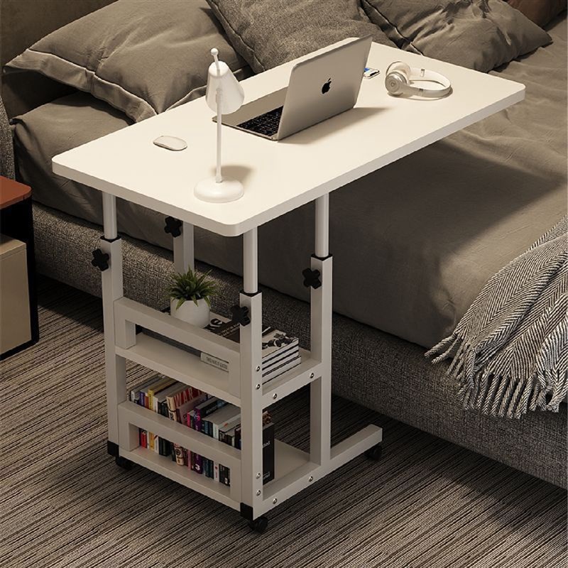 床边桌可升e降移动家用卧室笔记本电脑桌宿舍床上书桌出租屋小桌