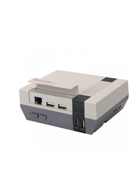 极速新树莓派电视盒子 游戏机 raspxberry pi电视 NESPi Case外壳