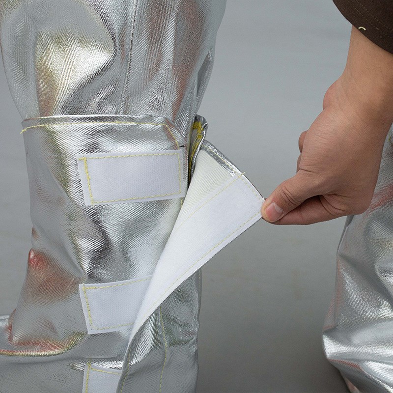 劳卫士LWS-024-A隔热护脚铝箔护脚魔P术贴粘扣耐高温护脚