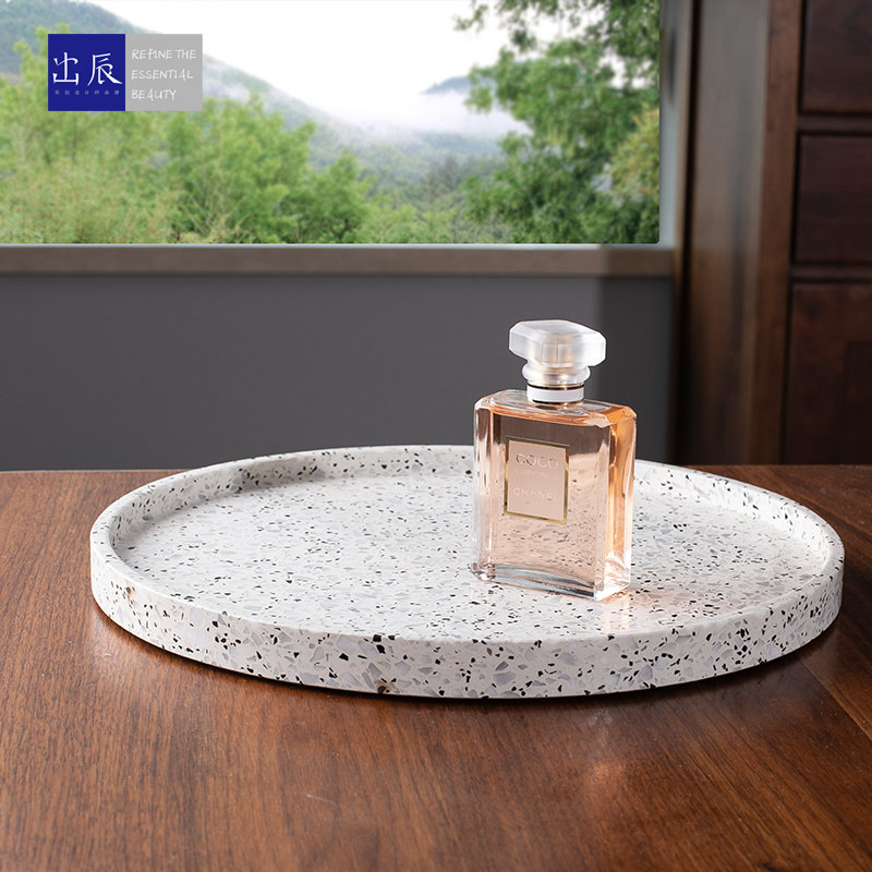 【限100个】日照白手工托盘一体C雕刻浴室收纳盘大理石果盘水杯盘,餐饮具,盘,淘宝优惠券,粉丝福利购,淘宝优惠卷
