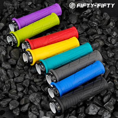 极速5050山g地车把套自行车通用防滑硅胶握把单边锁死越野软尾速