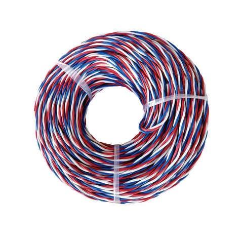 极速3*52股3*42股三相潜水泵打水线380V花P线三芯铜芯交织线软电