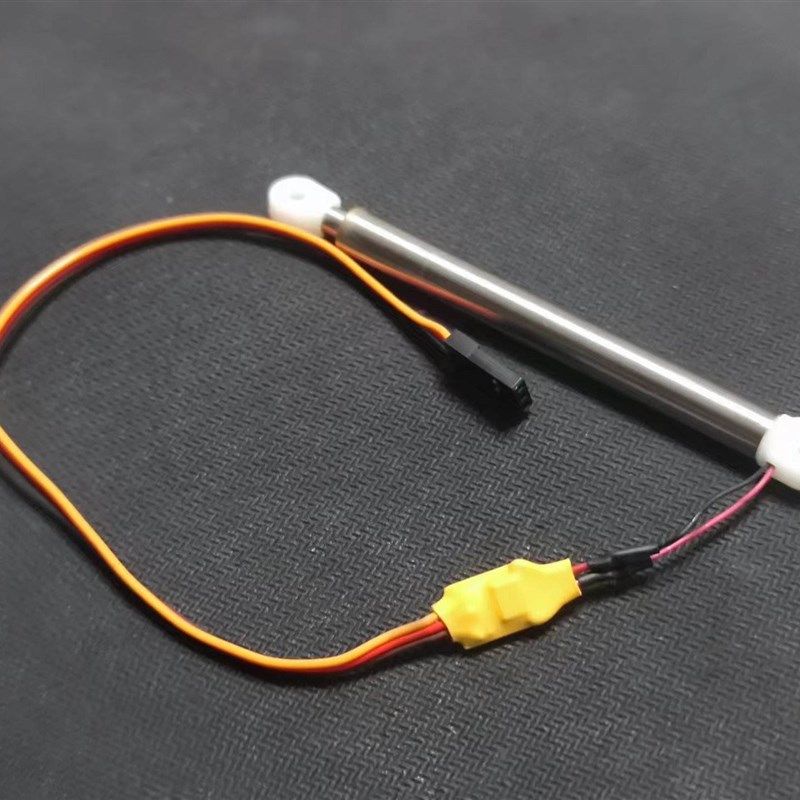 极速微型电动推杆直线n舵机8mm外径RC迷你模型电缸公斤级接收机直