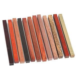 极速青冈木料黄檀木黑檀木桃木尼泊尔紫檀血O檀小叶紫檀柚木黄杨