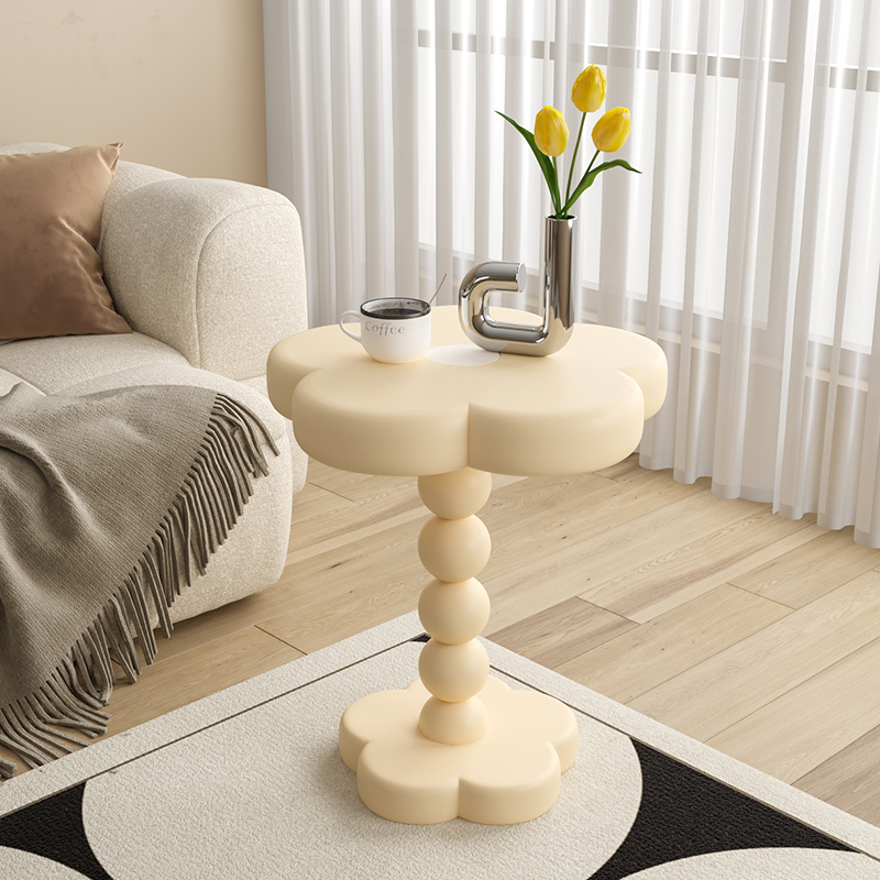 极速奶油风茶几客厅落地摆件床头边几沙发旁两Q边家居好物乔迁新