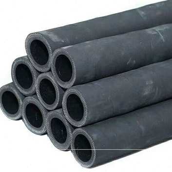 极速爆品厂促高压黑色夹布橡胶管B高温皮管软管耐热耐油喷砂管蒸