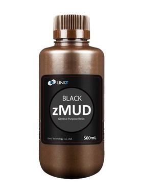 极速UNIZ光固化 3D印表机耗材 快速精度类红蜡光敏树W脂 灰色 模