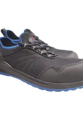 极速新AANF5606pZC登山鞋工作鞋适合日常工作户外穿着黑蓝35品