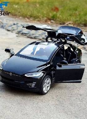 极速Shippding New1 32  MODEL X  MODEL3 Alloy Car Model Dieca