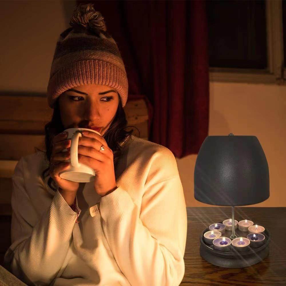 陶茶蜡加热暖炉陶暖手炉Tea light oven Ceramic radiator小摆件