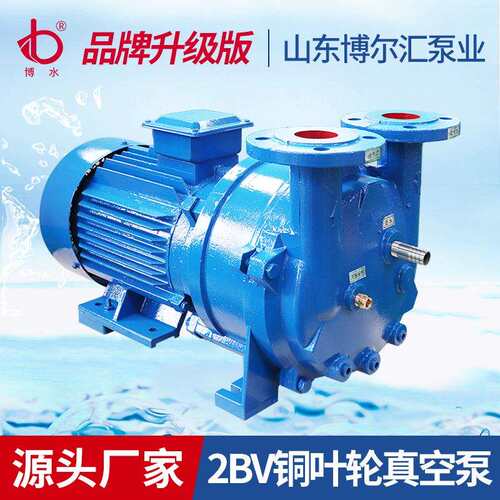 水环式真空泵耐腐蚀耐磨损真空泵大吸力工业用厂家供应 2bv真空泵
