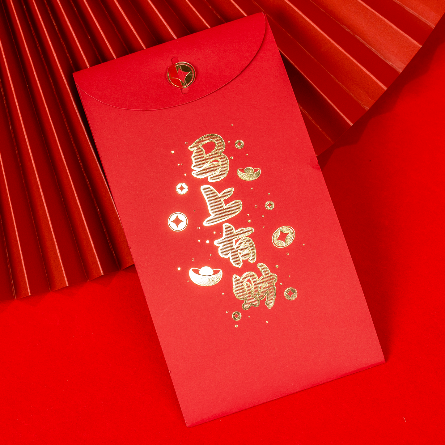 红包袋2026新款马上有财新年春节利是封创意金色烫印压岁包红包