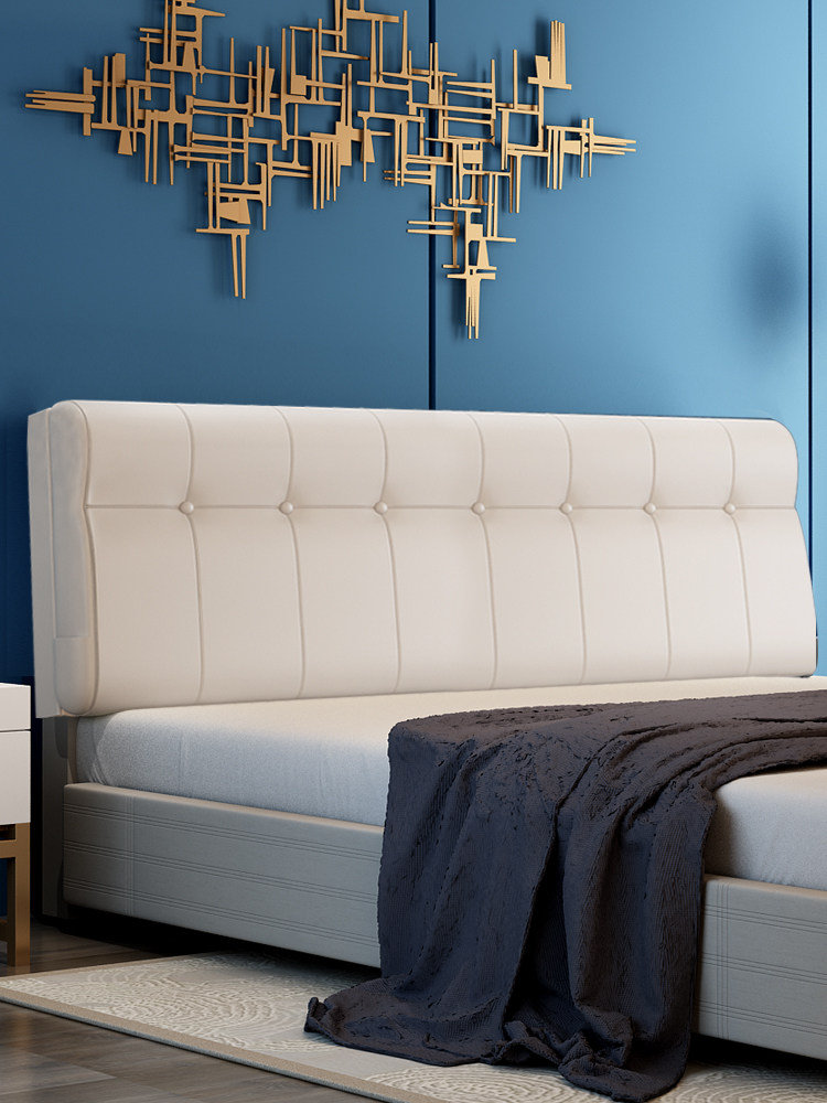 床垫软袋背垫榻榻米不干胶枕头双人床儿童大背枕皮革床垫,居家布艺,床头靠垫,淘宝优惠券,粉丝福利购,淘宝优惠卷