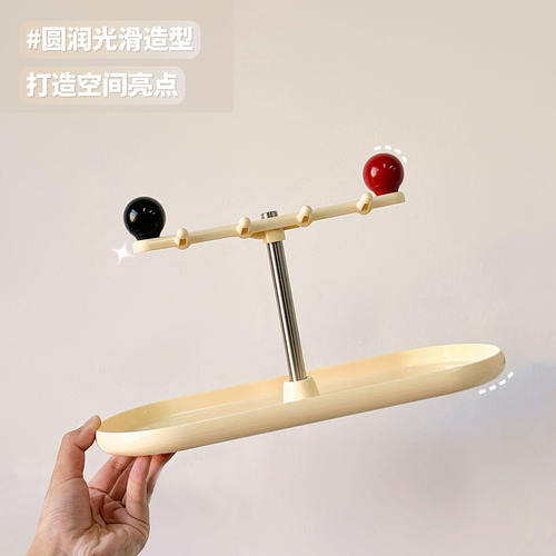 玄关钥匙收纳挂架托盘轻奢高档