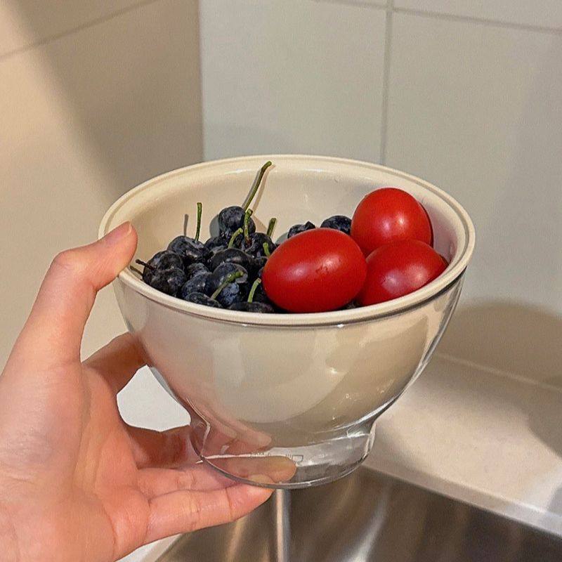 高颜值食品级厨房多功能果篮客厅茶几家用多巴胺水果盘双层沥水篮,厨房/烹饪用具,果蔬置物架/篮/框,淘宝优惠券,粉丝福利购,淘宝优惠卷