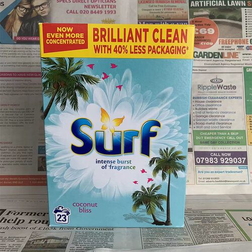 英国进口联合利华SURF洗衣