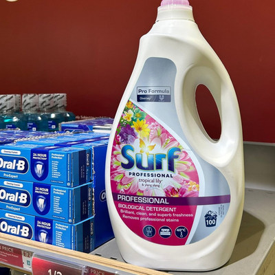 英国进口洗衣液热带百合